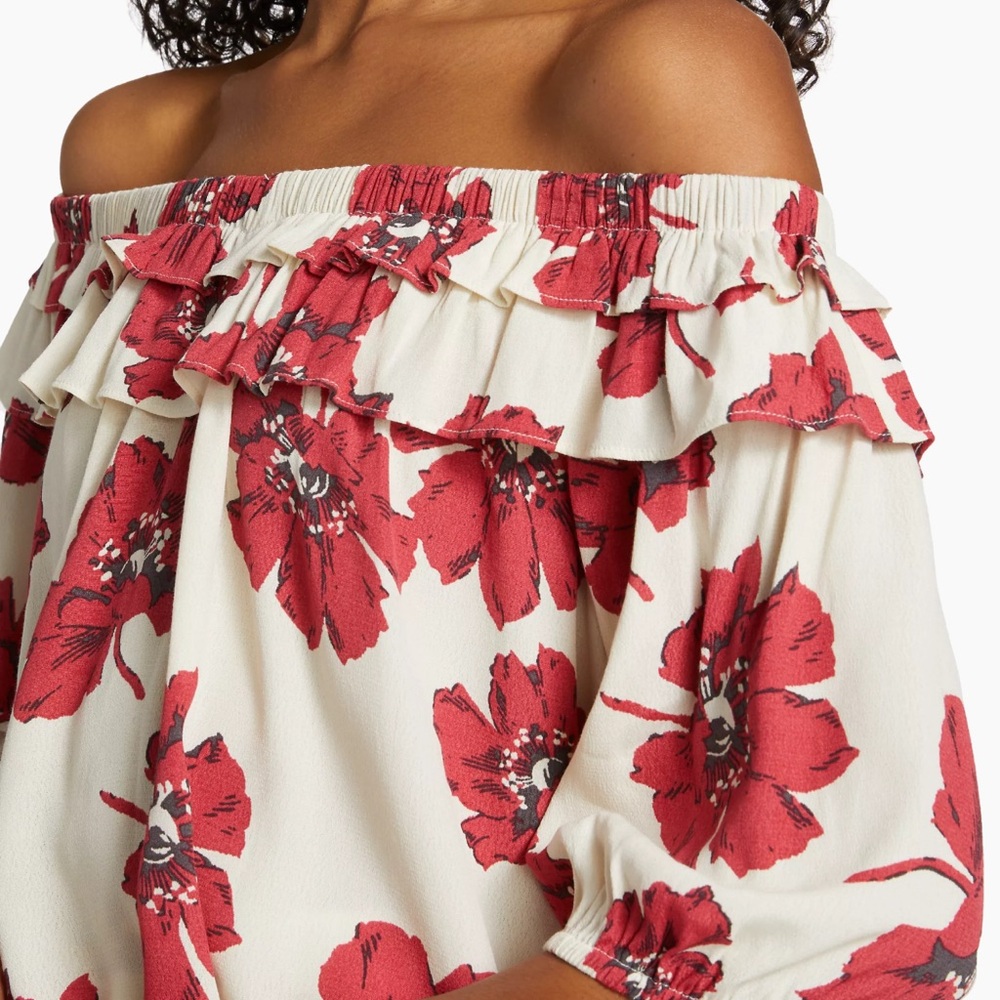 ba&sh Kavi Off-The-Shoulder Blouse - Picture 2 of 7